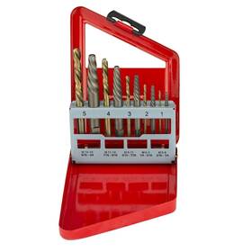 01925a Neiko 837013019251 Screw-extractor And Left-hand Drill-bit Set Hss M2 Steel Drill Bits