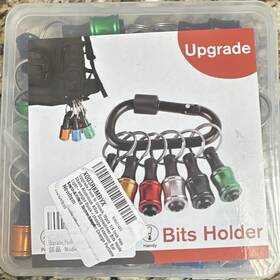Newhern X003rkwirx Upgrade Bits Holder Hex Drive Portable Metal Multicolor 6 Pieces