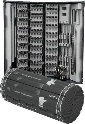 Nichoy 711181835489 128 In 1 Precision Screwdriver Set Magnetic Manual Tool With 120