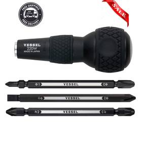 No.220w-3  Ball Grip Screwdriver Set Interchangeabl