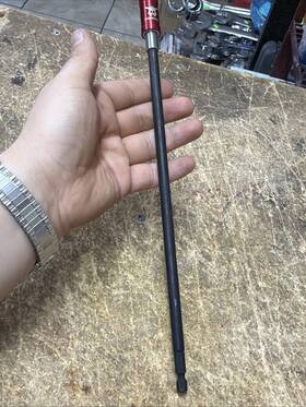 Nibbi247 Norske 12 Inch Stainless Steel Magnetic Bit And Screw Holder #nibbi247