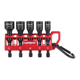 Nibpi651 Norske Tools Impact Torsion Magnetic Nutsetters 6mm 8mm One Size