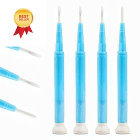 241861 Notoke 4 Pcs Plastic And Ceramic Screwdriver Set Non-conductive Slotted Blue