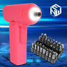 Npm70607 New Point Motor Led Cordless Electric Screwdriver Driver Bits Drill