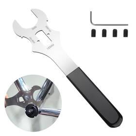 Nsioutlet 655887850936 Vintage Bicycle Wrench 4-in-1 Tool For Mtb And Classic Bike Repair 16/36/44-48mm
