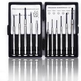 Nszetz 768464069802 11pcs Mini Screwdriver Set Small With 11 Different Size Flat