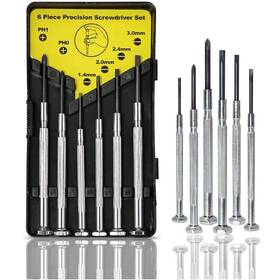 Nszetz 783903273190 6pcs Mini Screwdriver Set Flathead Phillips Precision For Jewelry Watch Repair
