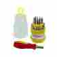39954 Ob793 Kole Imports Crafts Bulk Buys 31 In 1 Screwdriver Set Counter Top Display Transparen 731015183777