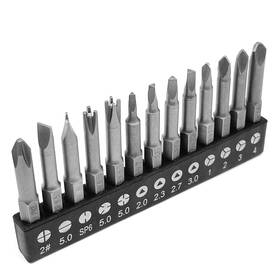 Ohiy 688201305058 13 Pcs Special Shape Screwdriver Insert Bit Set Phillips Slotted Spanner Y