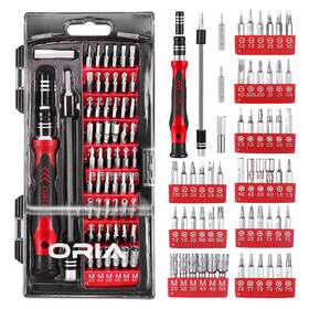 Oria 767421460553 Precision Screwdriver Kit Mini Set 60 In 1 Small Screwdriv