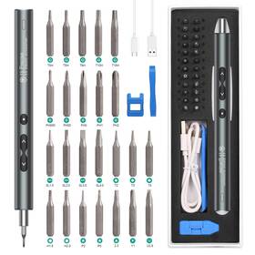Ha85-ous Oria Electric Screwdriver 28 In 1 Mini Precision Set Rechargeable Repair