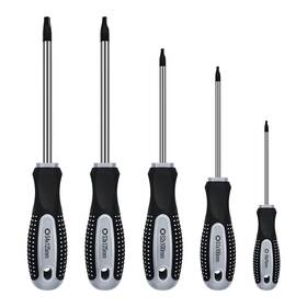 Owl Tools 850011159682 Robertson Square Head Screwdriver Set 5 Pack In The Following Sizes #0 #1