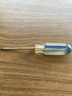 Vp203 Oxwall Vintage Power Master Usa Phillips #1 Chrome-van Screwdriver. Vgc