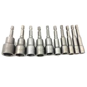 Panovos 614591674535 Nuts Driver Set Magnetic Extension Metric Socket Wrench Screw Drill Bit Holder 1