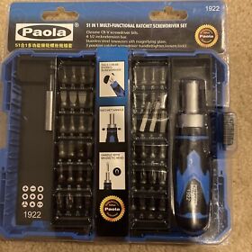 1922 Paola 51 In 1 Multi-functional Ratchet Screwdriver Set Model