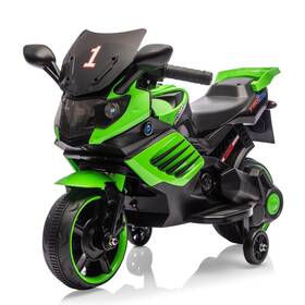 337lcren-tb1 Patikuin Ptg Kids Ride On Motorcycle 6v Battery Powered Electric With Treaded Ti