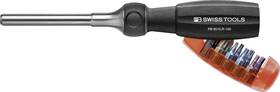 Pb Swiss Tools 610733241989 Insider Ratcheting Bit Screwdriver 100mm With 10 Magazine 65
