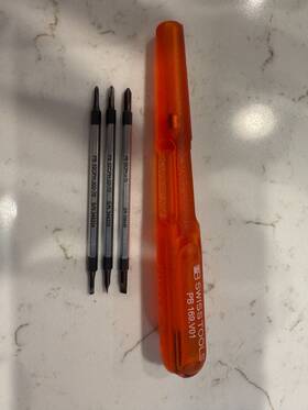 Pb Swiss Tools 610733266357 Insider Mini Pocket Tool W. Slim Handle 4 Pcs. 169.v01