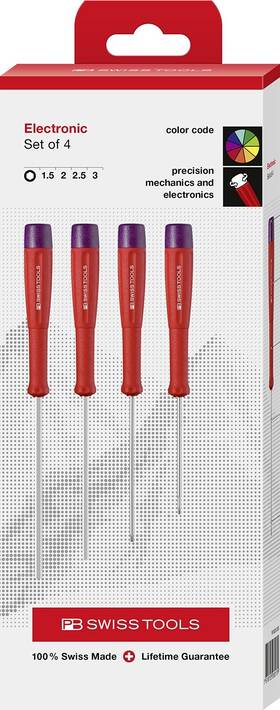 8625 Pb Swiss Tools 610733280179 Hex Electronic Screwdriver Set 100% Made 4-piece