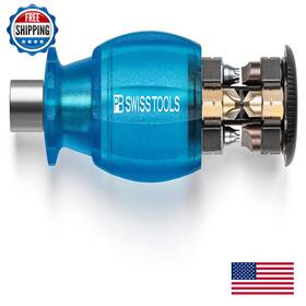 Pb Swiss Tools B088ywmfkn 6464blue Insider Bit Storage Driver Blue