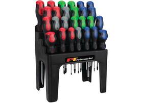 W1738 Performance Tool 26pc Screwdriver Set With Rack