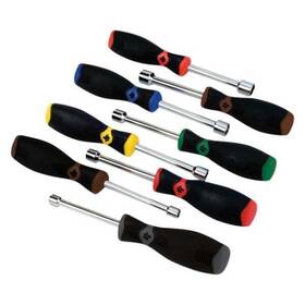 W30900 Performance Tool Nut Drivers Set Professional 8-piece 3/16 Inch To 1/2 Multi Material Handle