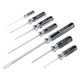 W80007 Performance Tool 7-piece Dipped Handle Phillips/slotted Mixed Screwdriver Set