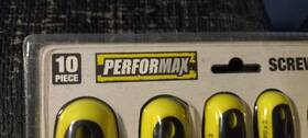 243-8181 Performax 10 Piece Screwdriver Set Peerformax New Free Ship