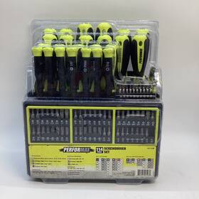 Performax 713289070885 114 Pcs Screwdriver Set Go1068822