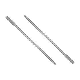 Peroup 617662133030 10pcs T15 Magnetic Torx Screwdriver Bits For Industry S2 1/4 Inch Hex Shank 5.9 L