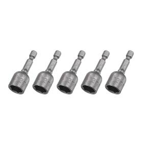 Peroup 617662377984 5pcs 12mm Magnetic Nut Driver Bit For Repair 1/4 Inch Quick-change Hex Shank 1.89
