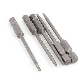 Peroup 617662832186 5 Pcs 1/4 Inch Hex Shank Magnetic Screwdriver Bits For Repair 2mm Hexagon Head 75mm