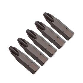 Peroup 619668188540 5pcs 5/16 Inch Hex Shank 32mm Magnetic Phillips Screwdriver Bits For Drill Ph3 Steel