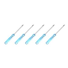 Peroup 619668188830 10pcs 2.0mm Flat Head 65mm Length Mini Slotted Screwdriver For Repair Micro Tool