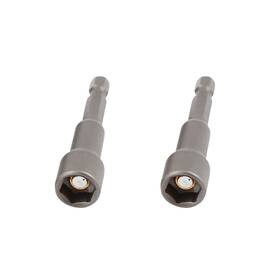 Peroup 619668461339 10pcs 10mm Hex Driver Bit Adapter 0.6 Inch X 2.5