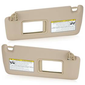 Jksv0110jkz Petmigo 2pcs Driver And Passenger Sun Visor Without Light Fit For Toyota Highlander 200