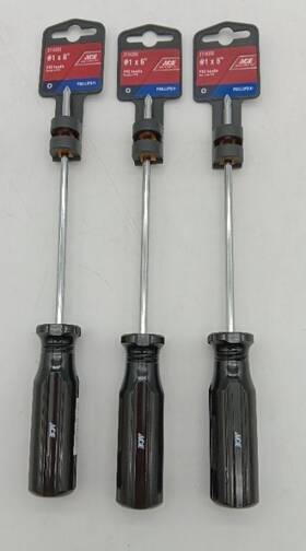 Philips 082901098201 3 Pk - No. 1 X 6 Inch L Phillips Screwdriver