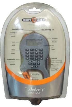 Philips 844075040017 Tradesberry Multi Tool By Phillips Screw 8 In One New Package