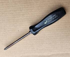 Gsddp42 Philips Snap On #2 Phillips Hard Handle Screwdriver - Black