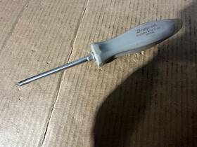 Sddz42 Philips Snap-on Tools #2 Hard Gray Handle Pozidriv Phillips Screwdriver