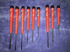 65090 Phillips Set Slotted Screwdriver Proturn Wiha 9 Piece Precision