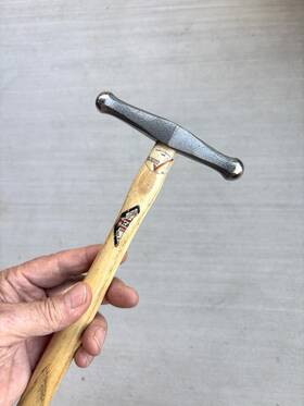 Pc0017401-0375 Picard Small Embossing Repousse Hammer 175g Jewelry Metal Forming Blacksmith