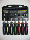 774-9099 Piece Nut Color Sae Tool Set Driver 7 Coded 6 Evercraft Bolt Point