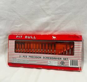 Taid0702 Pit Bull 21 Pcs Precision Screwdriver Set Wrench Hex Key