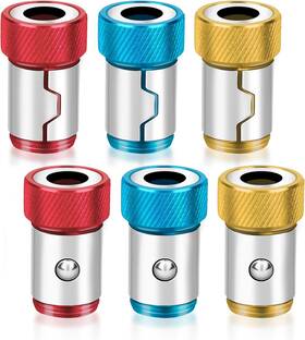 Poban 445017881816 6 Pcs Upgraded Screwdriver Head Magnetic Ring Universal One Size Mix Poban 445017881816 6 Pcs Upgraded Screwdriver Head Magnetic Ring Universal One Size Mix