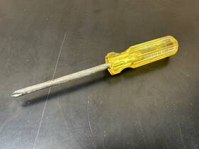 74304 Pratt-read Vintage Made In Usa Phillips Yellow Screwdriver #2