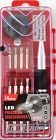 243-3709 Precision 14 Set Shop Led Tool Piece Mini Screwdriver Lightweight