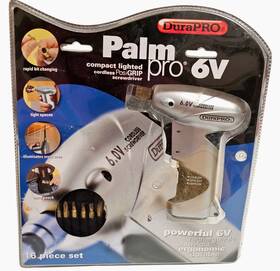 Pro 733158061417 Durapro Palm 6v Compact Lighted Cordless Posigrip Screwdriver Brand New
