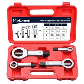 Prokomon 743430870972 Metal Nut Splitter Tool 4 Pieces Removal For Broken Damaged Corrode