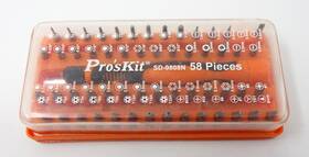 Sd-9808n Proskit 849724004969 - 58 Piece -flat Hex Phillips Pozidriv Torx Tri-wing